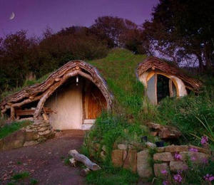 Hobbit House construction