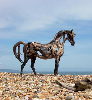 Heather Jansch Driftwood Sculpture