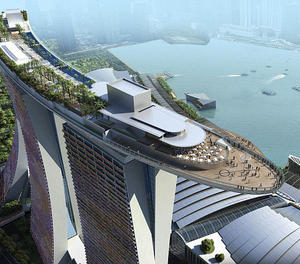 The Marina Bay Sands Hotel , Singapore