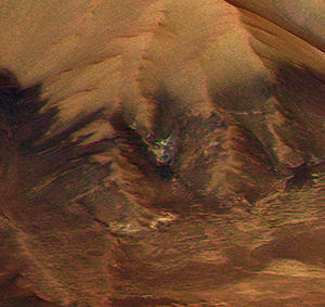 Demon's Face found on Mars Surface