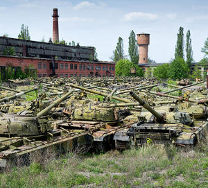 Kharkov Ukraine Tank Depot Overhaul