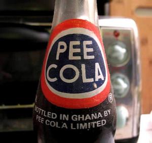 Pee Cola Funny Brand