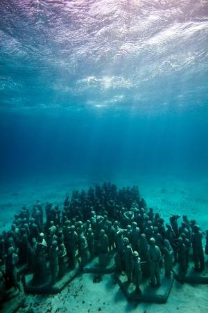 An Underwater Museum of Statues - Cancun, Mexico  I Like 