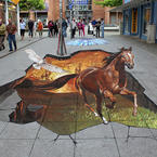 3D Street Art by Nikolaj Arndt