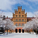 Beautiful Architecture of the university in Chernivtsi Ukraine