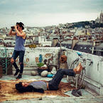 Hipsters in Paris, France by Theo Gosselin