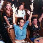 funny rollercoaster face