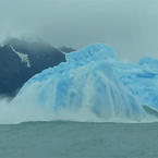 Iceberg tipping video
