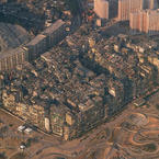 Extremely densely populated place on earth Kowloon Walled City