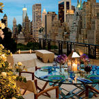 oudoor dining penthouse manhattan