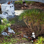 Star wars recreations made from Lego