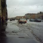 warm climate flood st petersburg