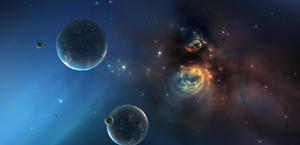 Dark Universe Space Wallpaper