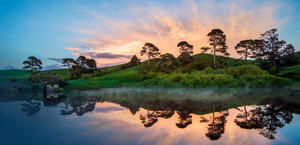 Hobbiton New Zealand HD Wallpaper