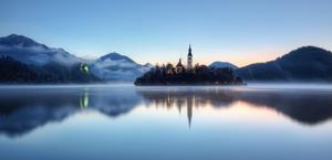 Lake Bled Slovenia by Conor MacNeill