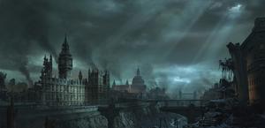 London Apocalypse artwork HD Wallpaper