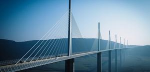 Millau Viaduct, France Big Wallpaper