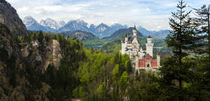 Neuschwanstein castle by Maximilian Winters