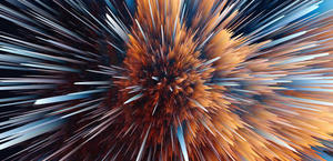 Particle Explosion by Ahmed Nabil HD wallpaper