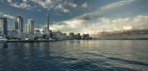 Toronto Canada Skyline High Quality Wallpaper