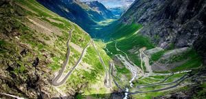 Trollstigen Norway HD Wallpaper Windy Roads