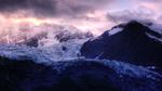 Alaska Sunrise overlooking Glacier HD Wallpaper