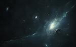 Distant Planets HD Art Wallpaper Background