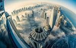 Up and Above Dubai by Sebastian Opitz HD Wallpaper