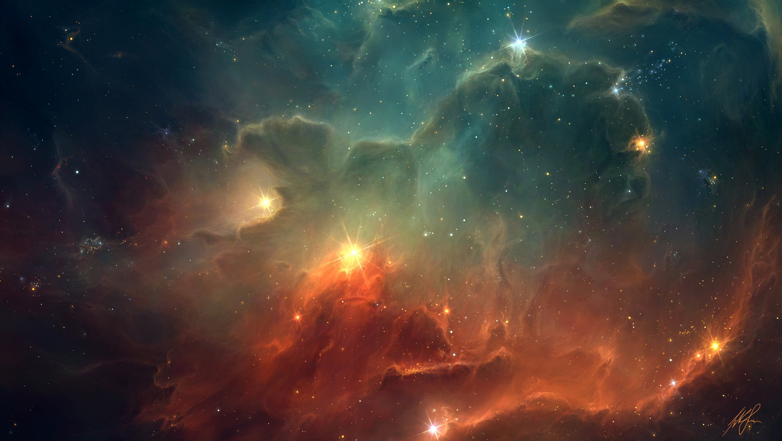 Daily Wallpaper: Space Art  I Like To Waste My Time