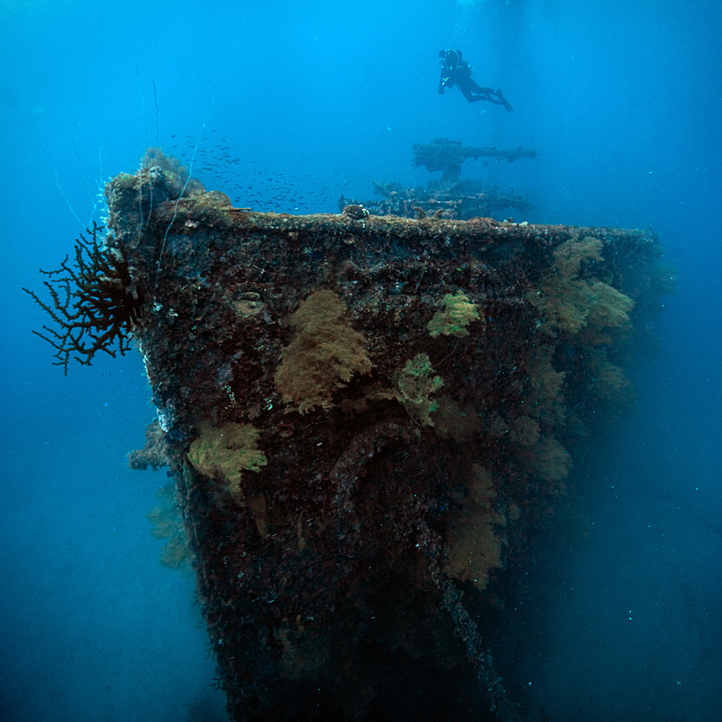 The Largest Graveyard of Ships in the World Chuuk Lagoon  