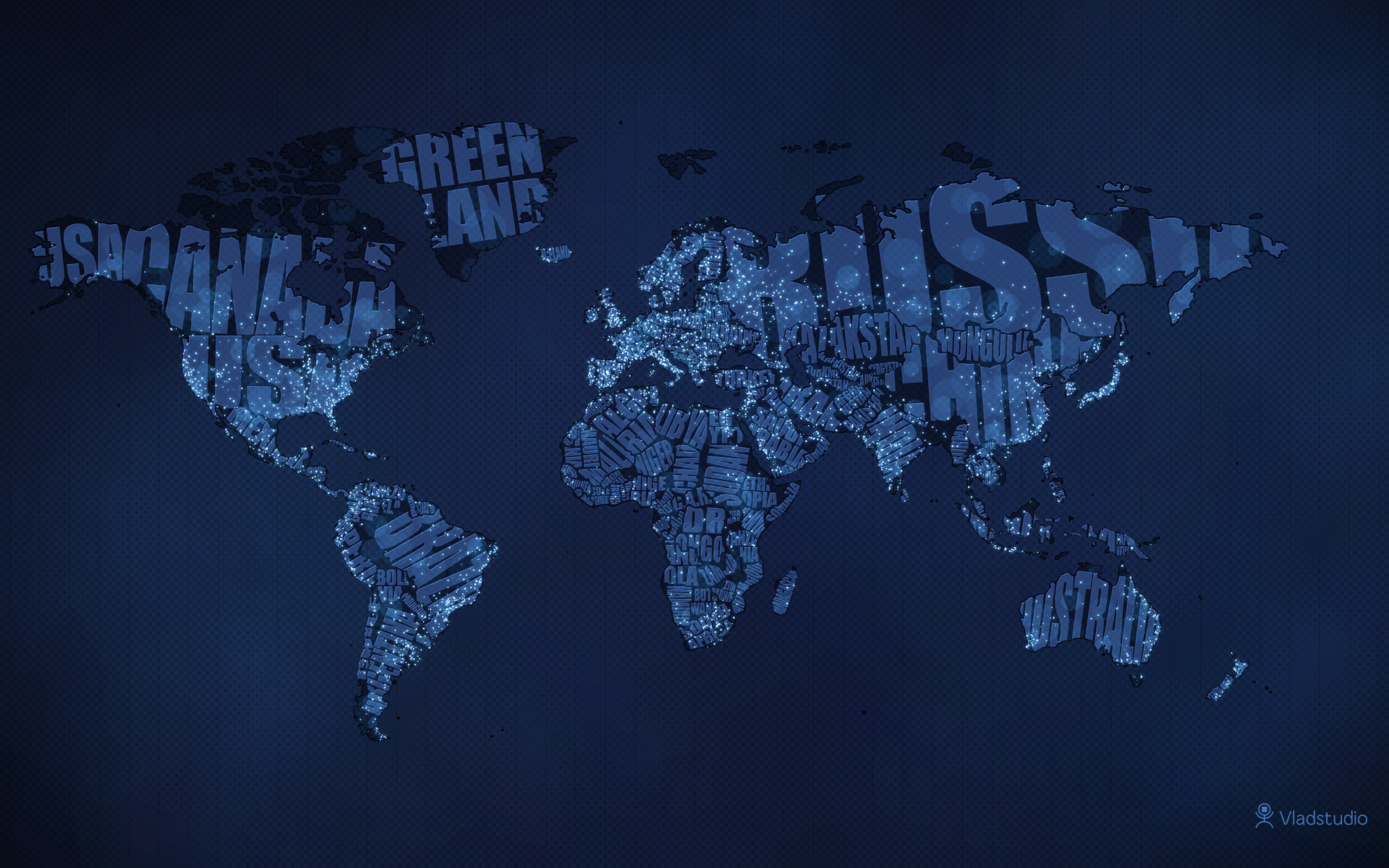 Daily Wallpaper: Typographic World Map | I Like To Waste My Time Daily Wallpaper: Typographic World Map | I Like To Waste My Time